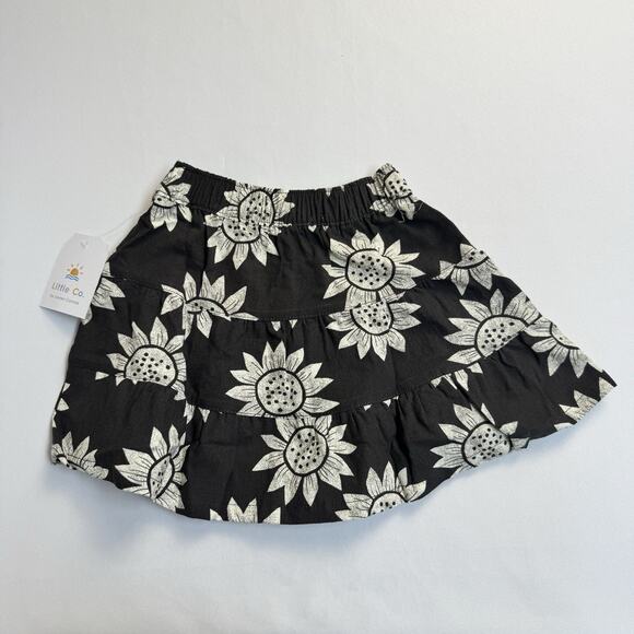 Little Co. by Lauren Conrad Tiered Button Front Skirt Toddler Girls Size 2T - Picture 2 of 7